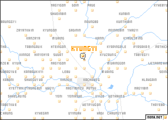 map of Kyungyi