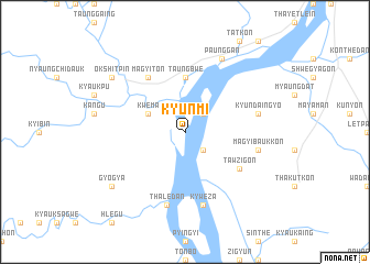 map of Kyunmi