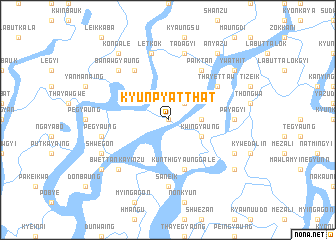 map of Kyunpyatthat