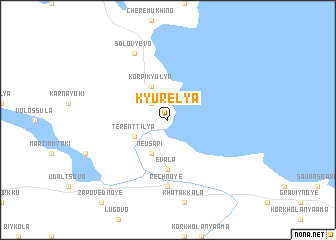 map of Kyurelya