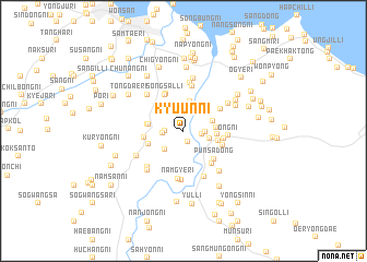 map of Kyuun-ni