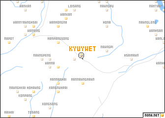 map of Kyu-ywet