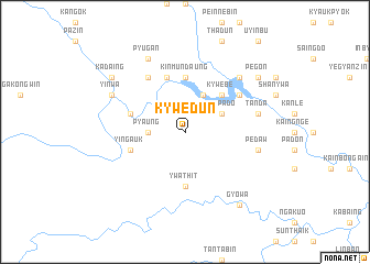 map of Kywedun
