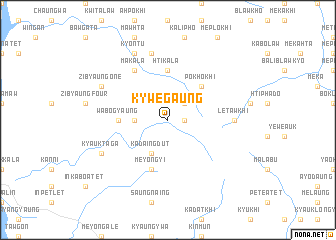 map of Kywegaung