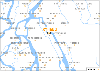 map of Kywēgo