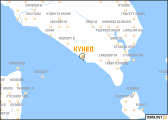 map of Kywe-o