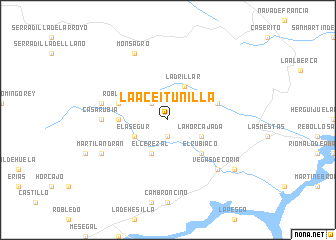 map of La Aceitunilla