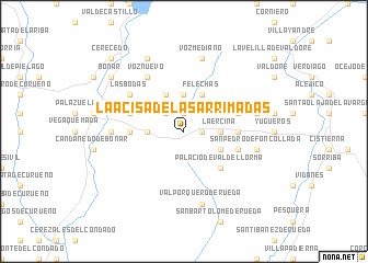 map of La Acisa de las Arrimadas