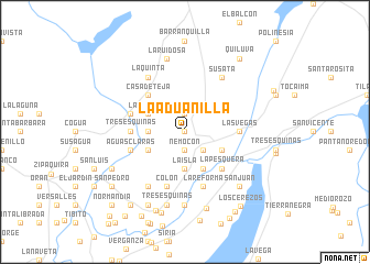 map of La Aduanilla