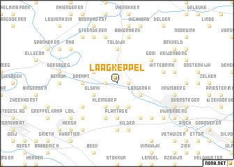 map of Laag-Keppel