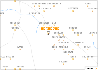 map of Laagmaraa
