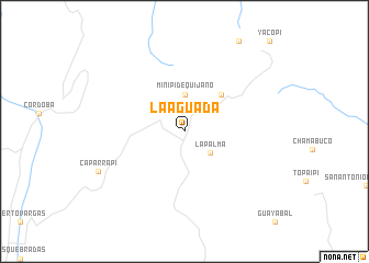 map of La Aguada