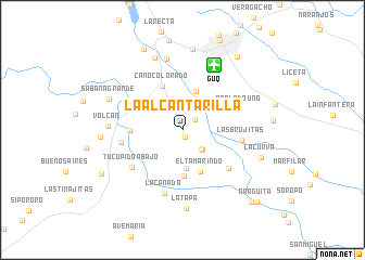 map of La Alcantarilla