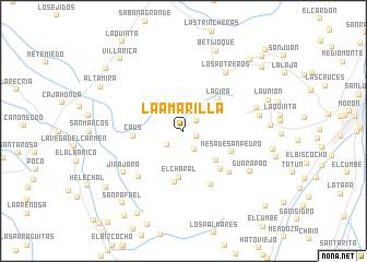 map of La Amarilla