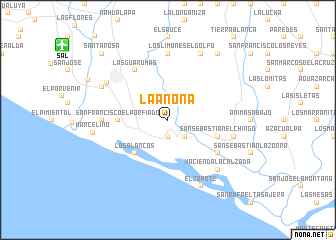 map of La Anona