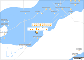 map of Laantabuur