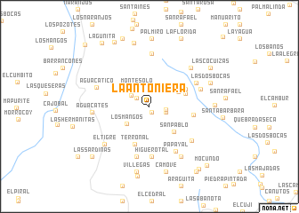 map of La Antoniera