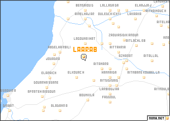 map of Laarab