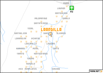 map of La Ardilla