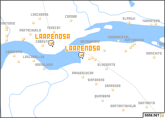 map of La Arenosa