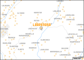 map of La Arenosa