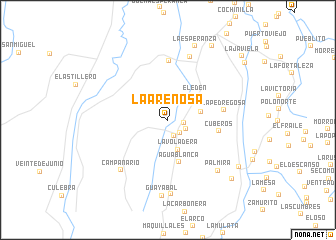 map of La Arenosa