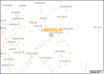 map of La Argelia