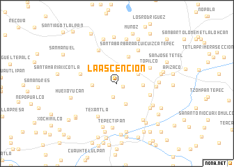 map of La Ascención