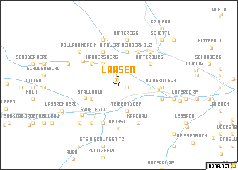 map of Laasen