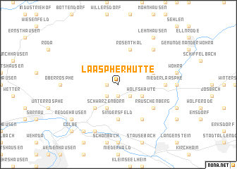map of Laaspherhütte