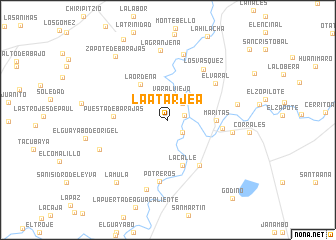 map of La Atarjea