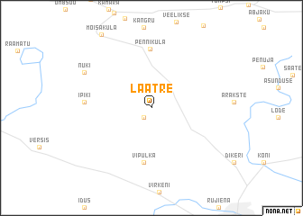 map of Laatre