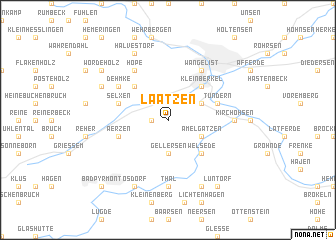 map of Laatzen