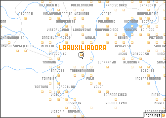 map of La Auxiliadora