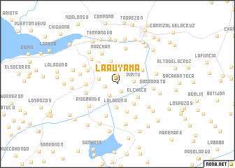 map of La Auyama