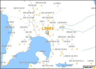 map of Labak