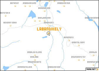 map of Labandikely