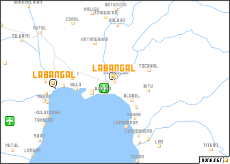 map of Labañgal