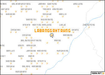 map of Lābang-gahtawng