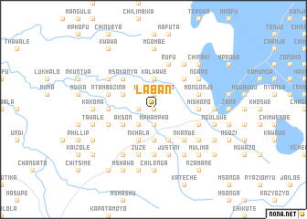 map of Laban