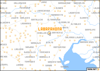 map of La Barahona