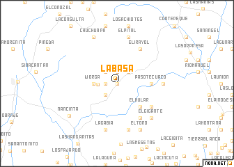 map of La Basa