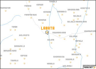map of Labata