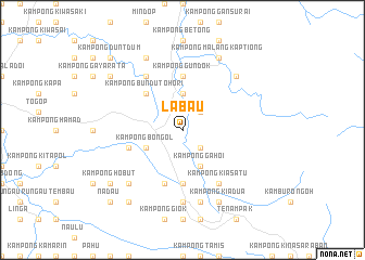 map of Labau