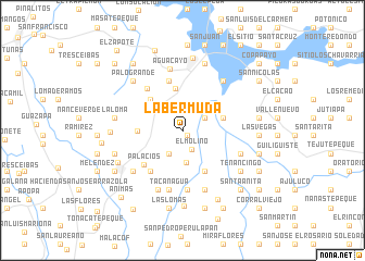 map of La Bermuda