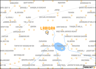 map of Lābidah