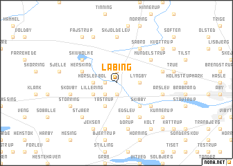 map of Labing