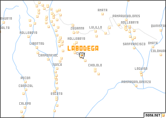 map of La Bodega