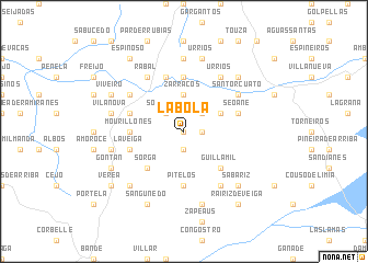 map of La Bola