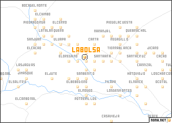 map of La Bolsa